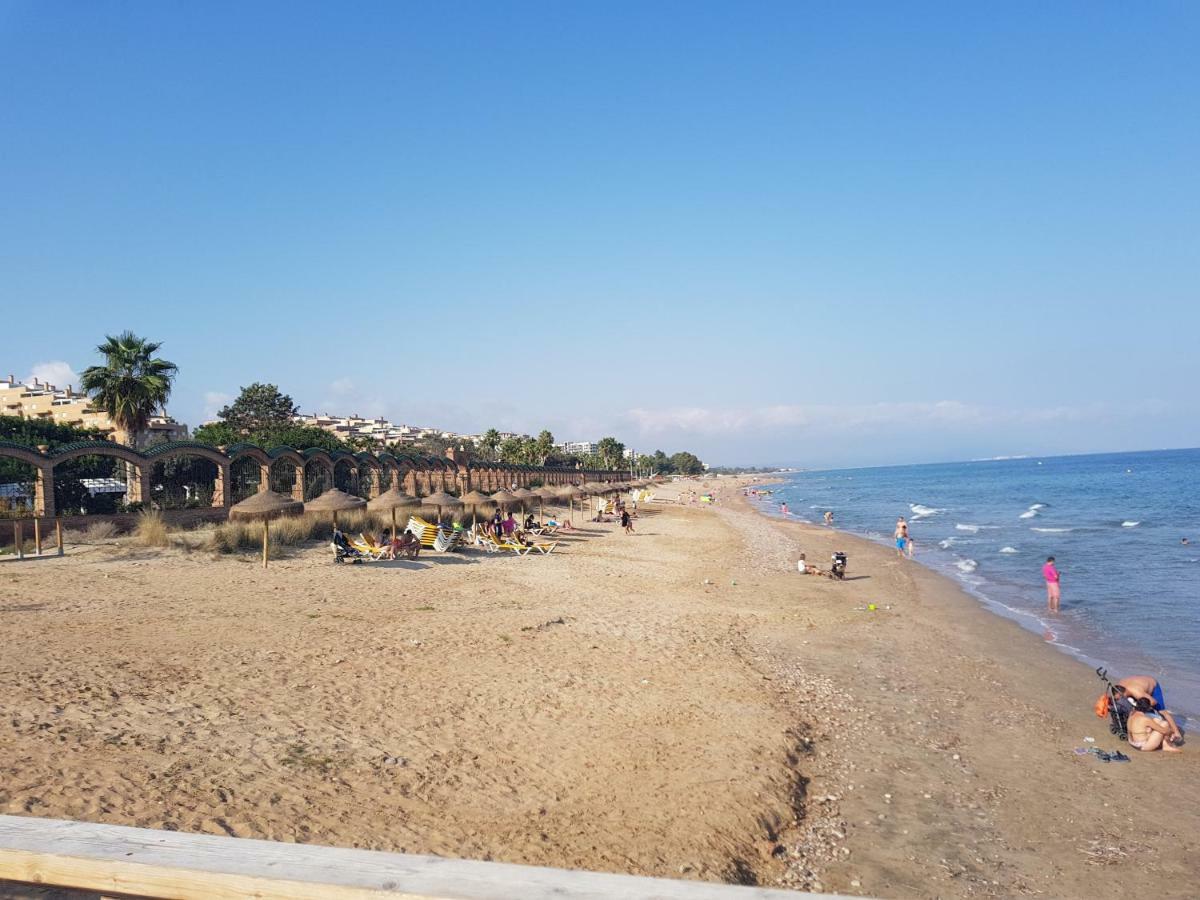 Cala Blanca 2 Frontal Al Mar Apartman Orpesa Kültér fotó